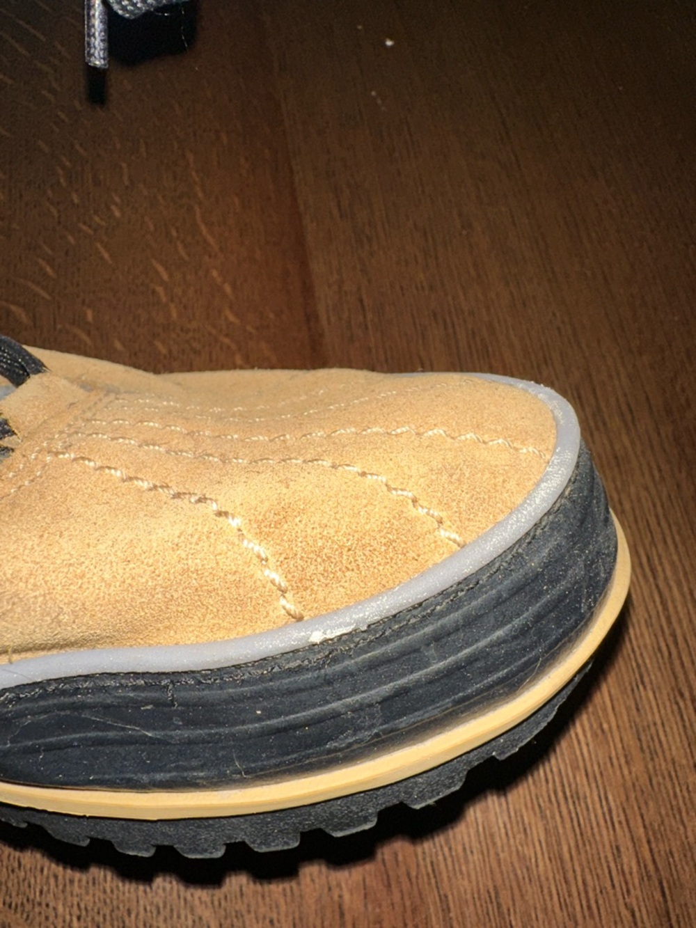Sorel Tivoli High II Suede Gray Beige Winter Lace-Up Boots size 10.5 - Picture 7 of 10
